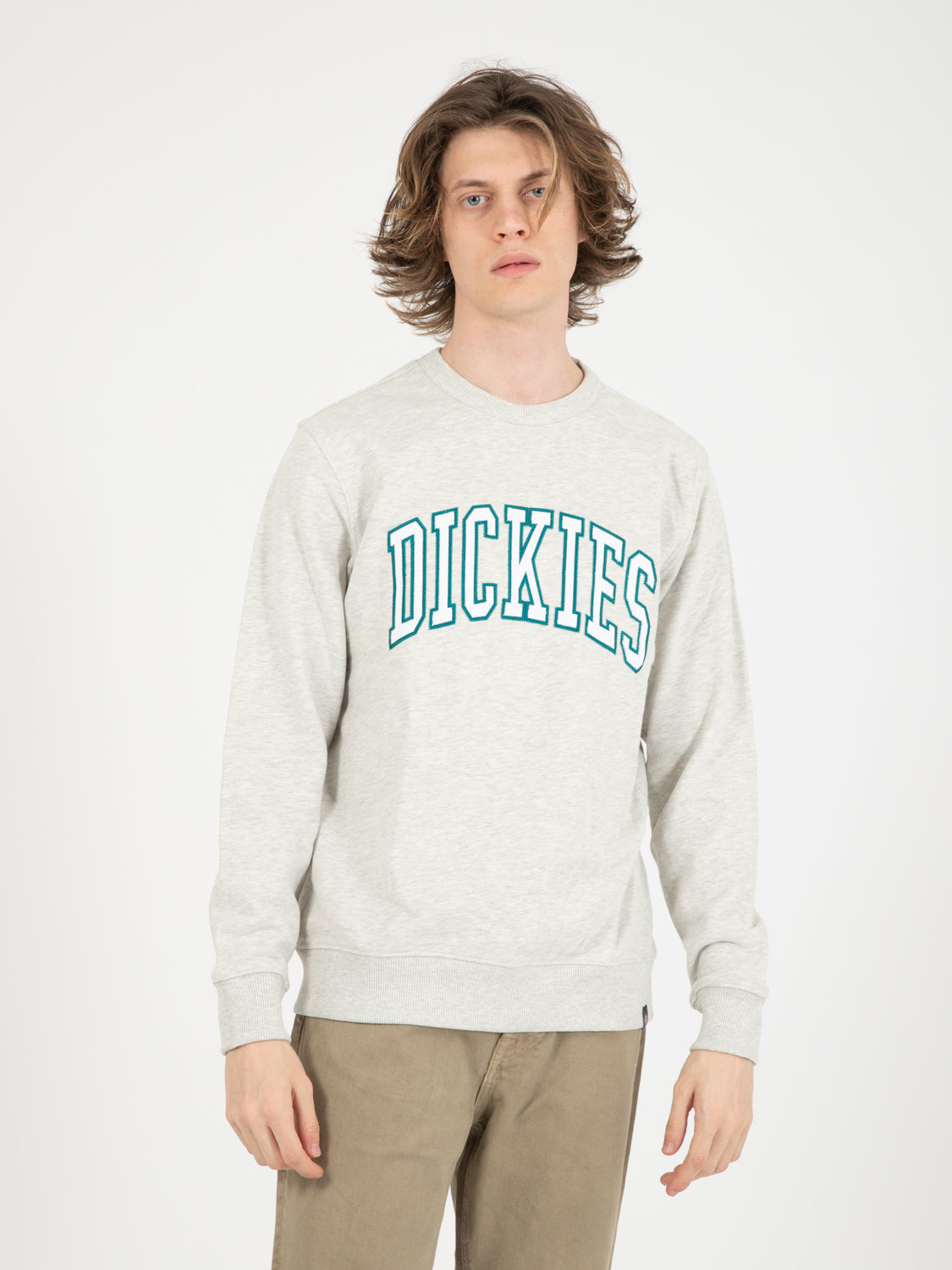 Aitkin Crewneck Sweatshirt Grey / Deep Lake