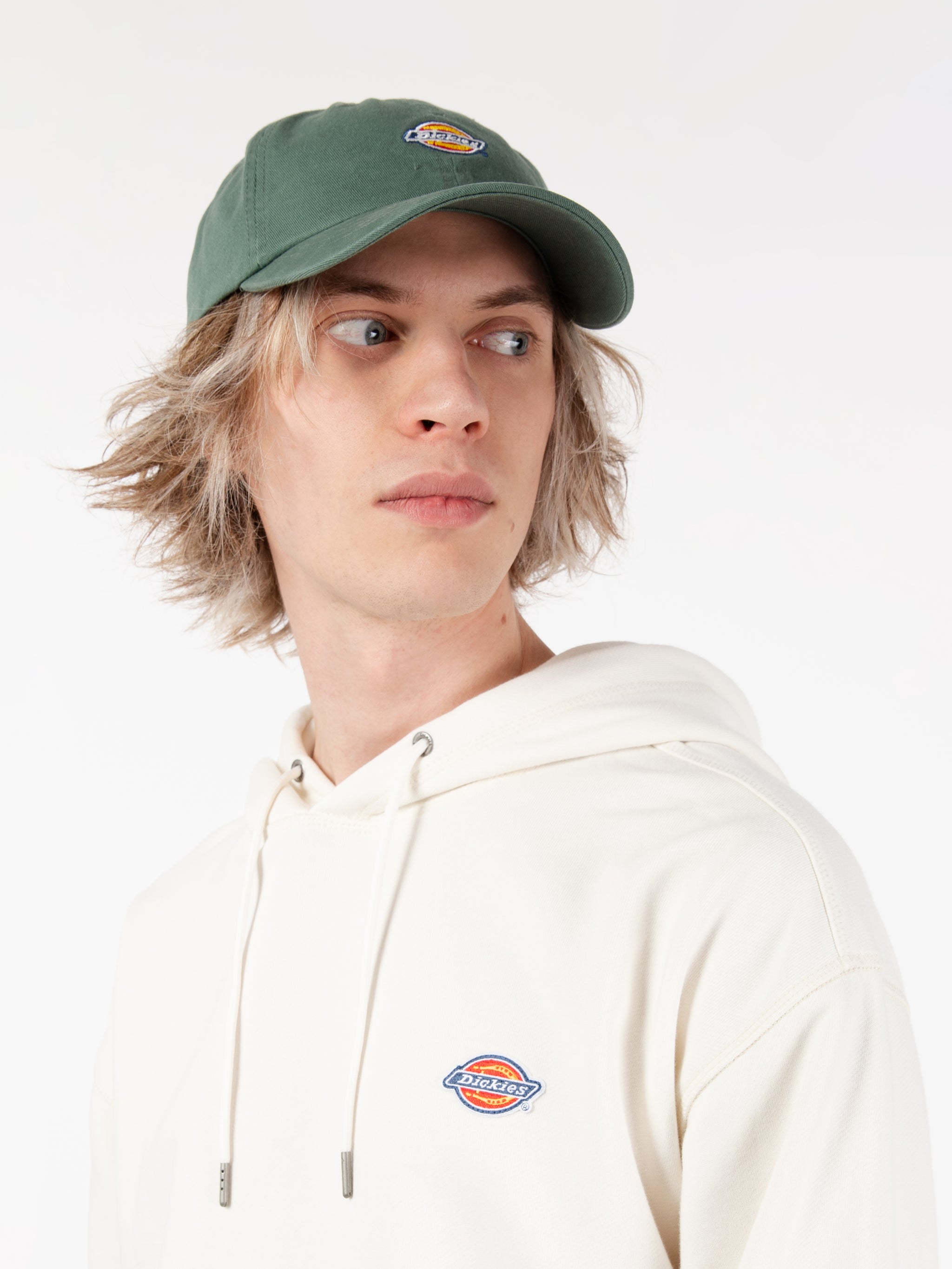 Felpa Millersburg hoodie purple bianco ecrù