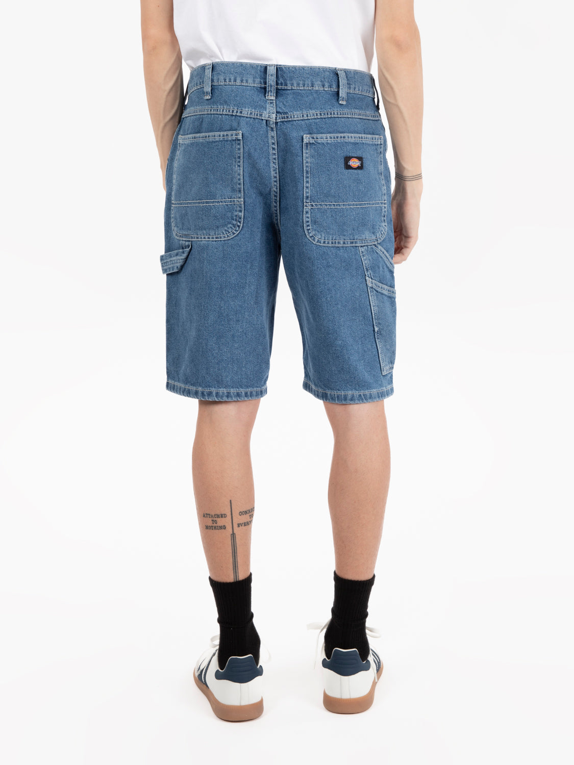 Garyville denim short classic blue