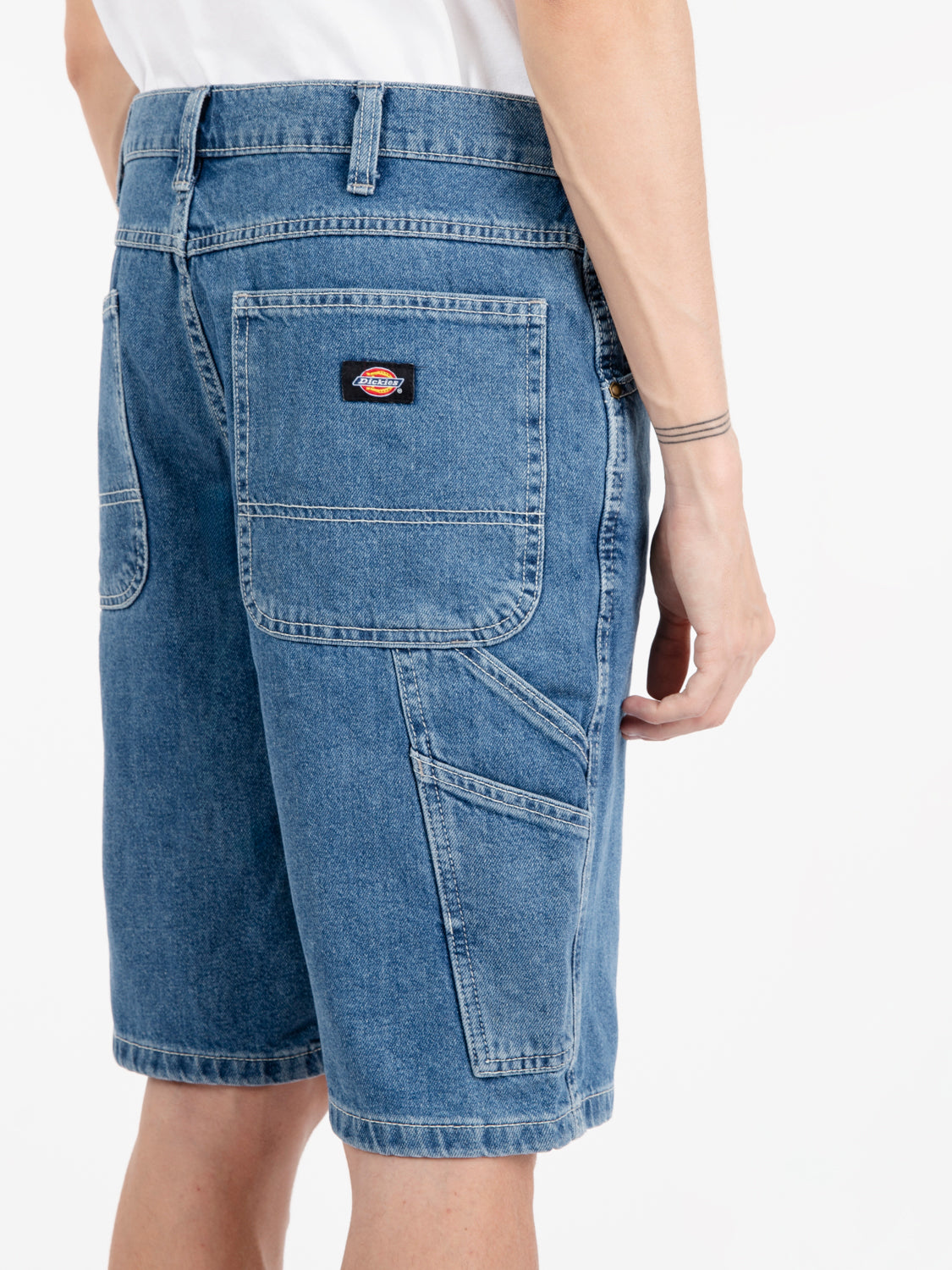 Garyville denim short classic blue