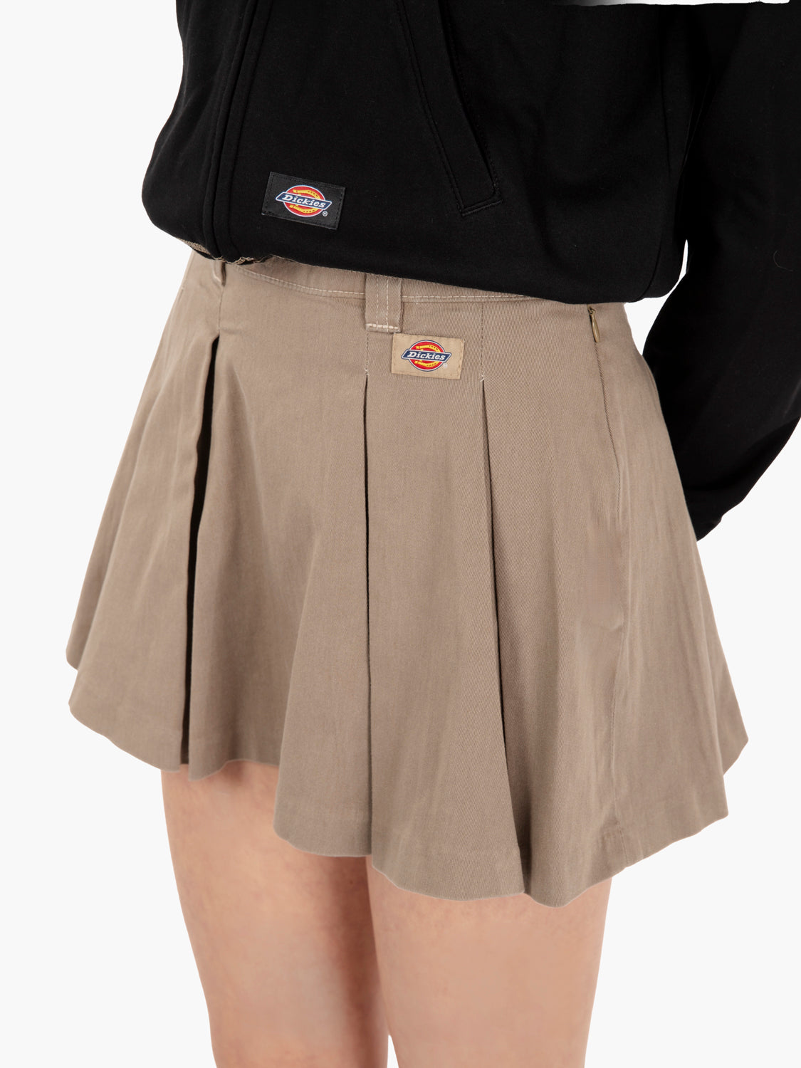 Unionville sand pleated skirt