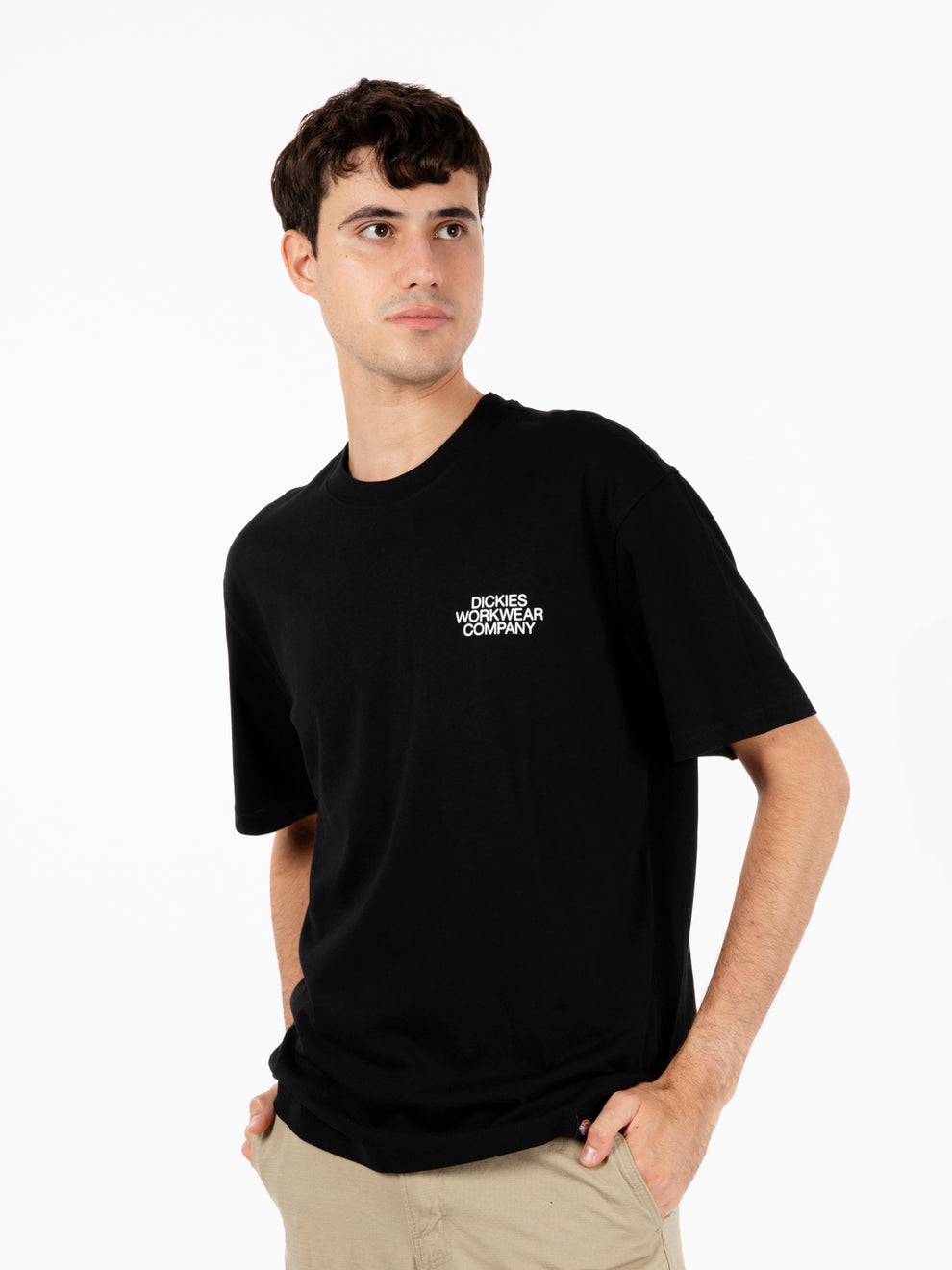 Industrial tee black