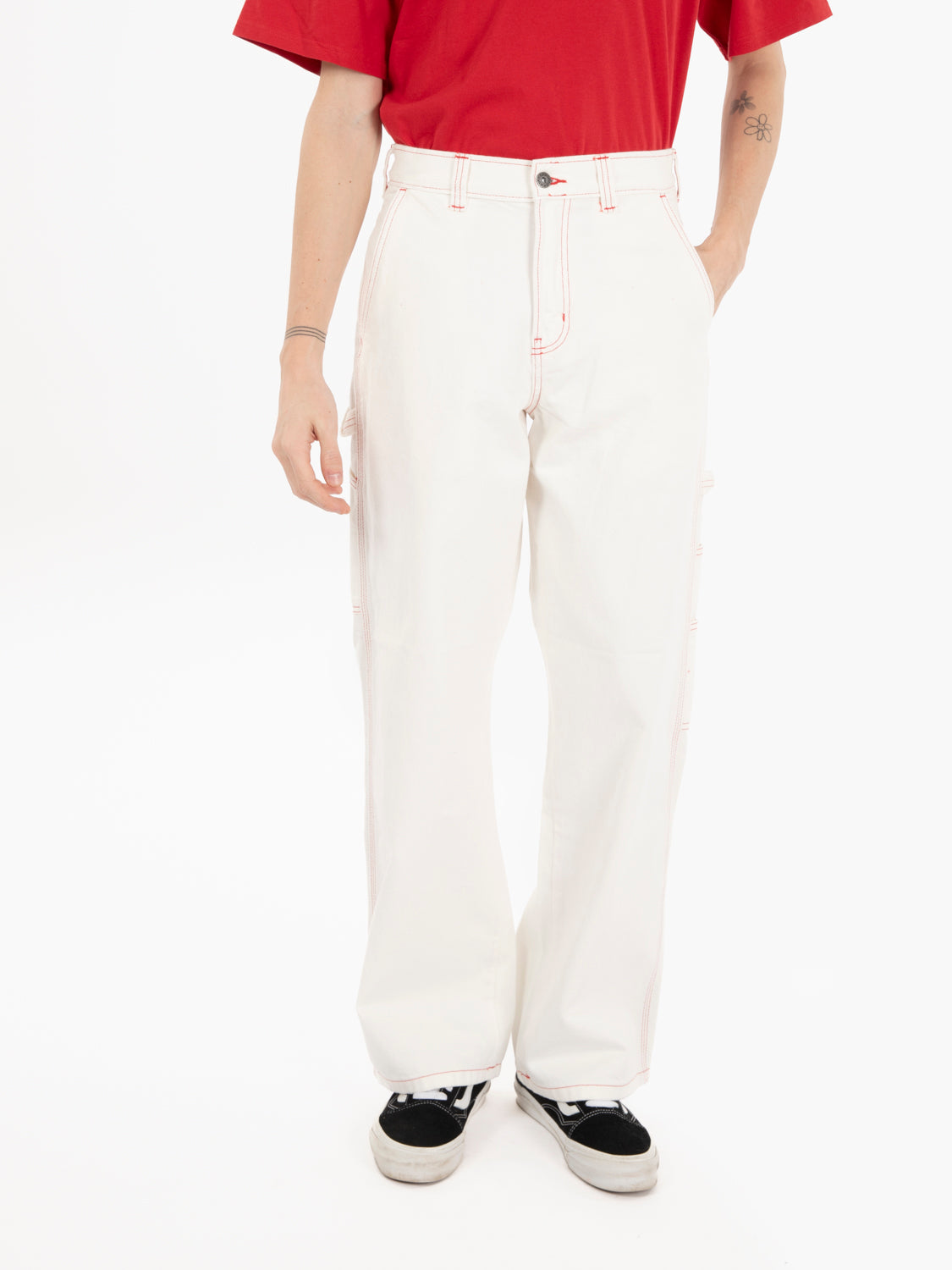 Loose denim painter egret