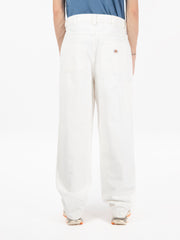 DICKIES - Madison baggy fit denim white