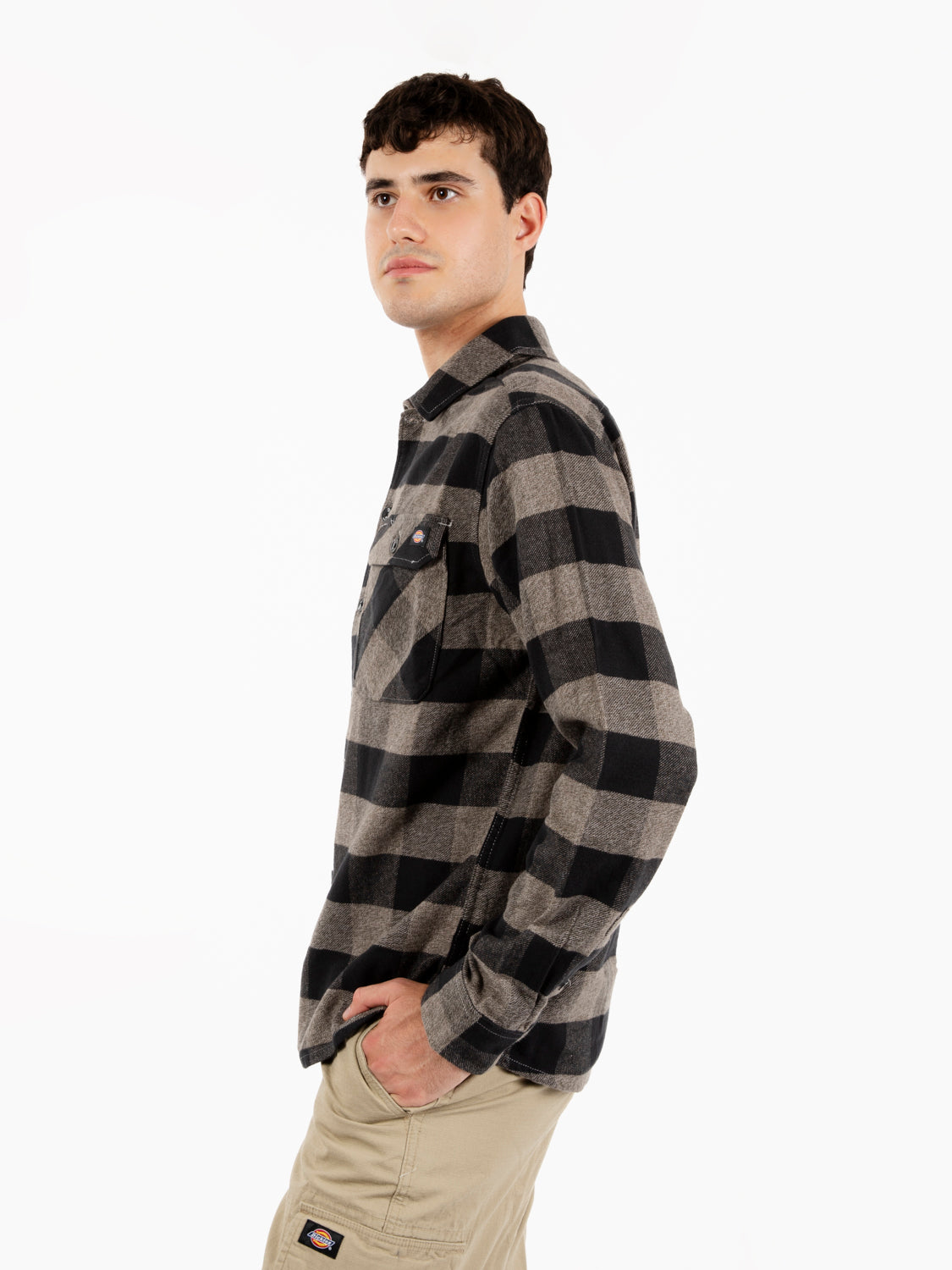 Sacramento shirt grey melange