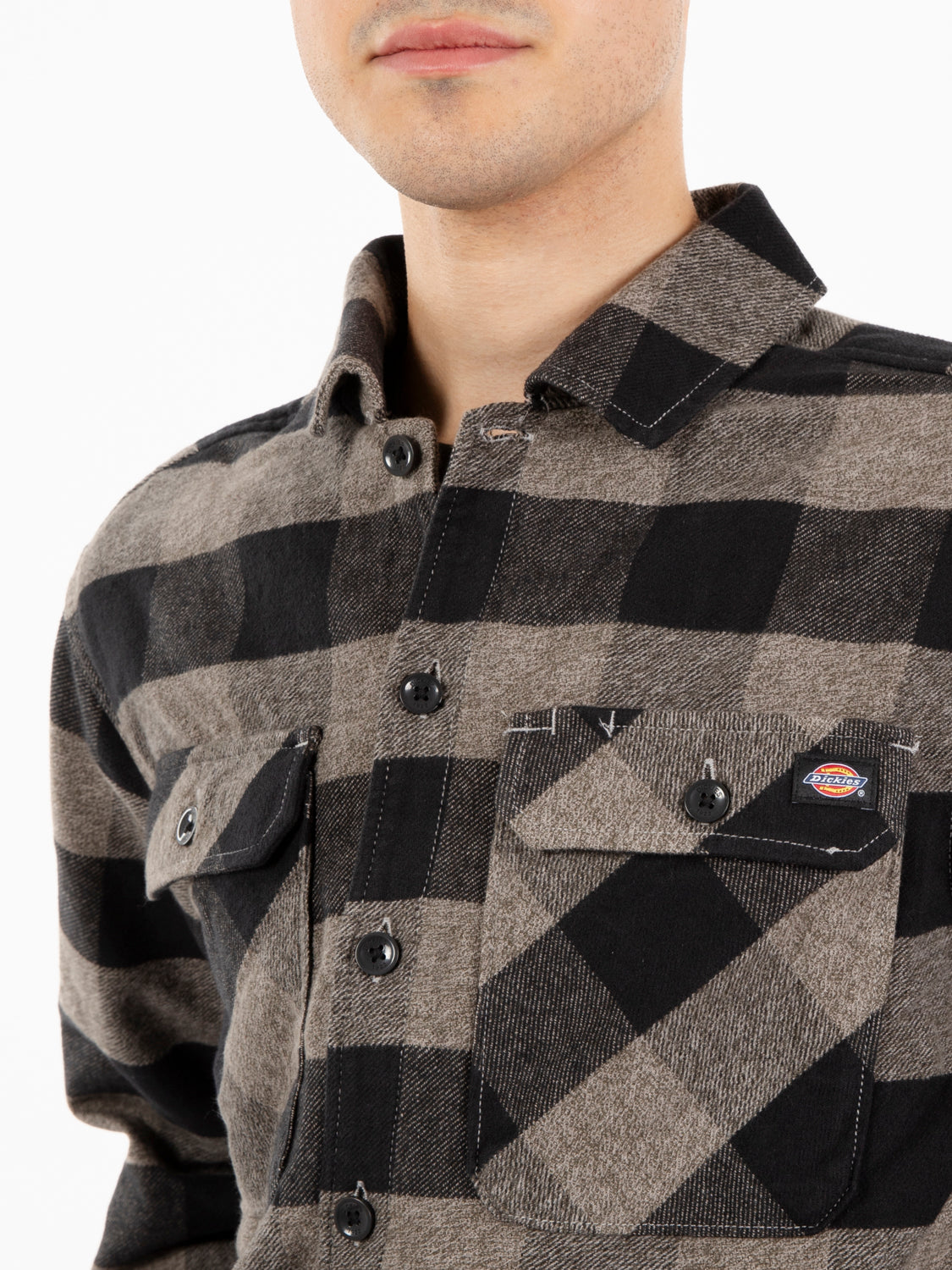 Sacramento shirt grey melange