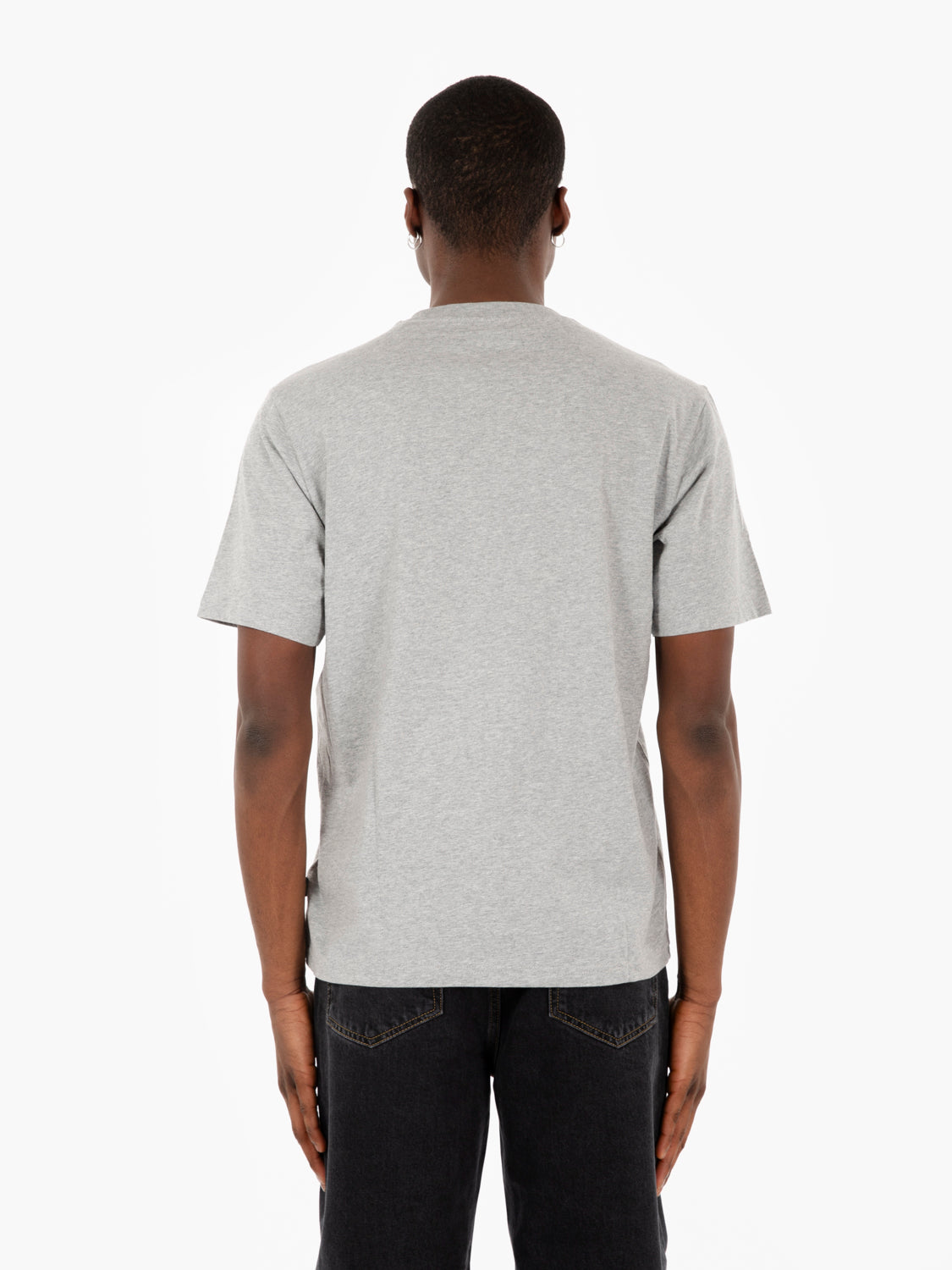 Ss Mapleton tee grey melange