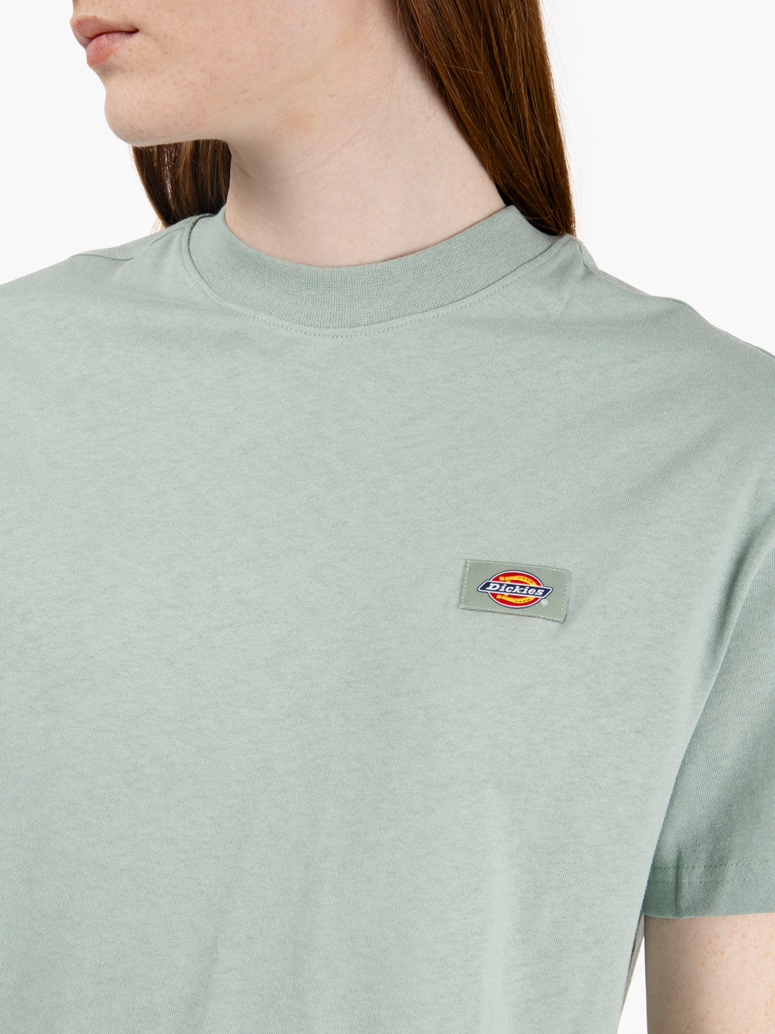 T-shirt Oakport boxy SS iceberg green