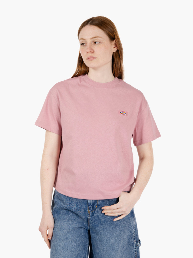 DICKIES - T-shirt Oakport boxy SS lilas