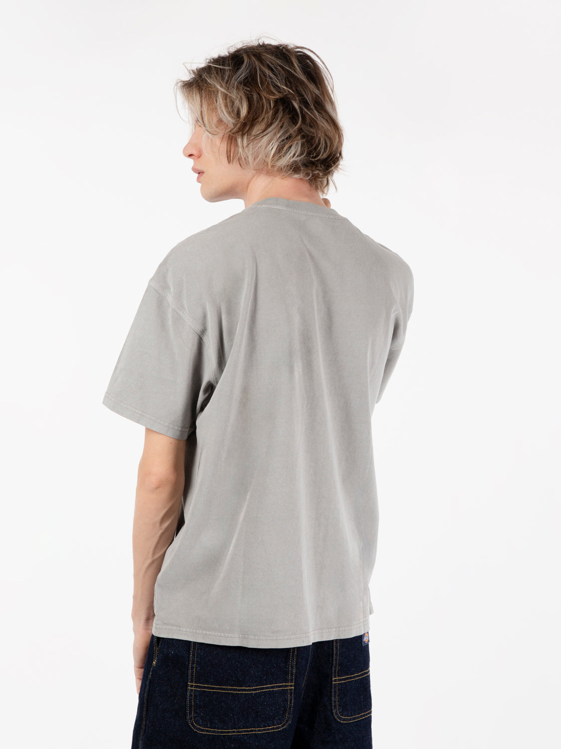 T-shirt Rustburg ricamo carbon