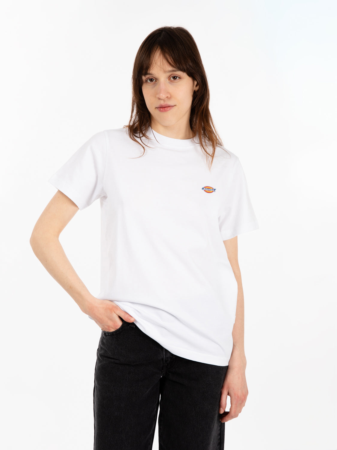 Mapleton ss tee white