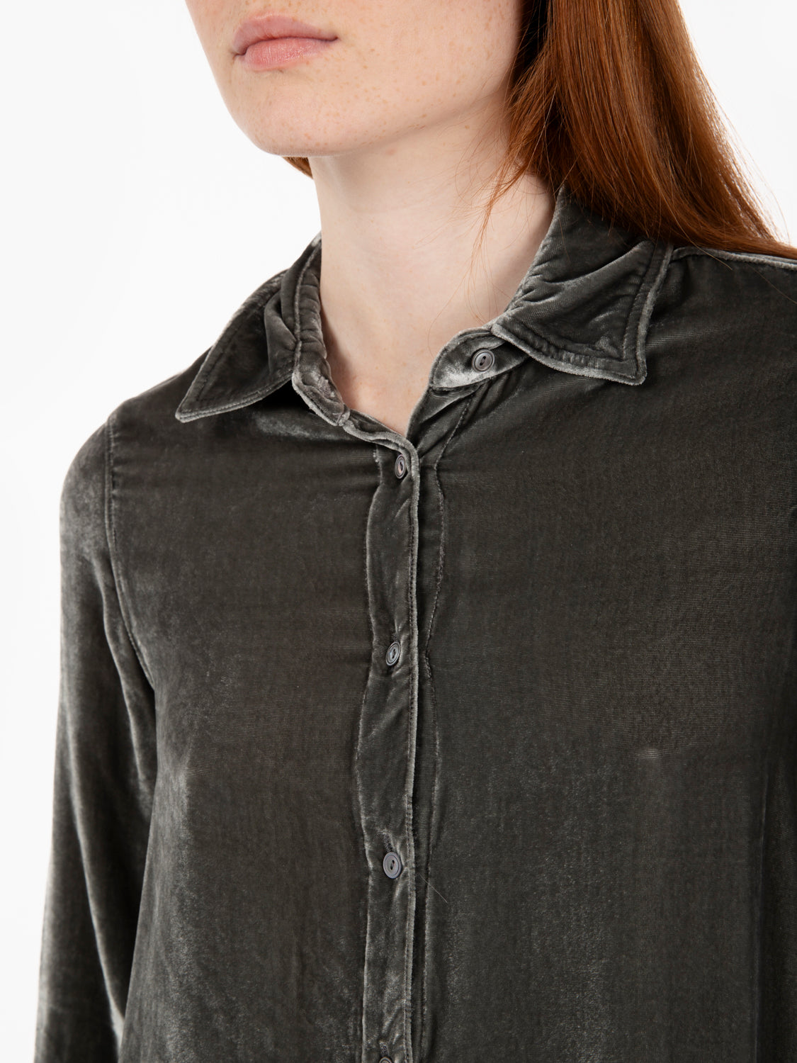 Camicia Cabalia verde grigio