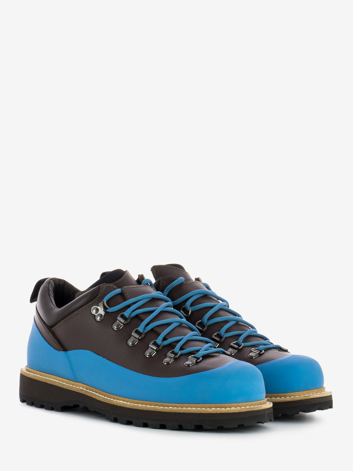 Roccia Basso mogano / blue rubber