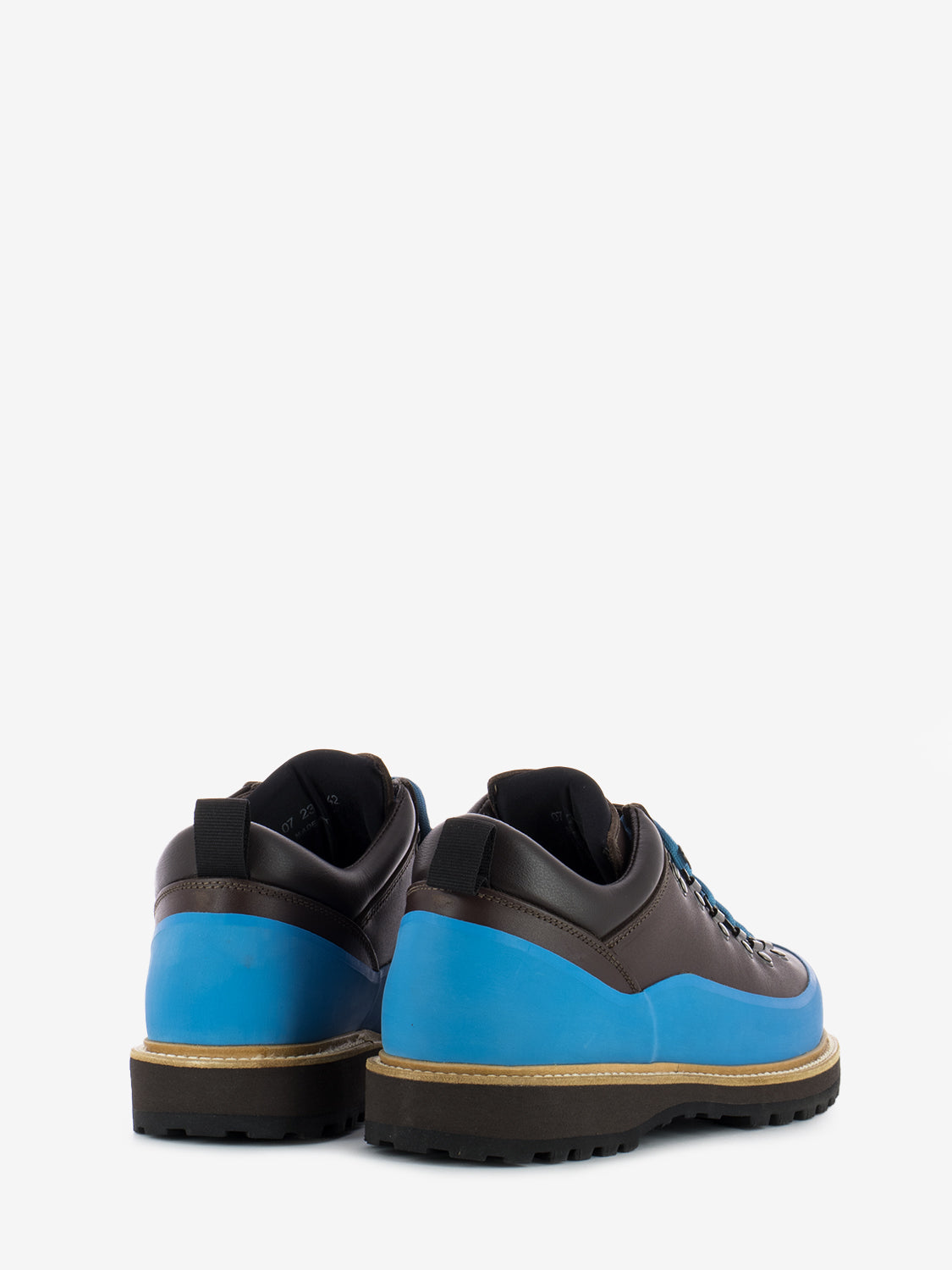 Roccia Basso mogano / blue rubber
