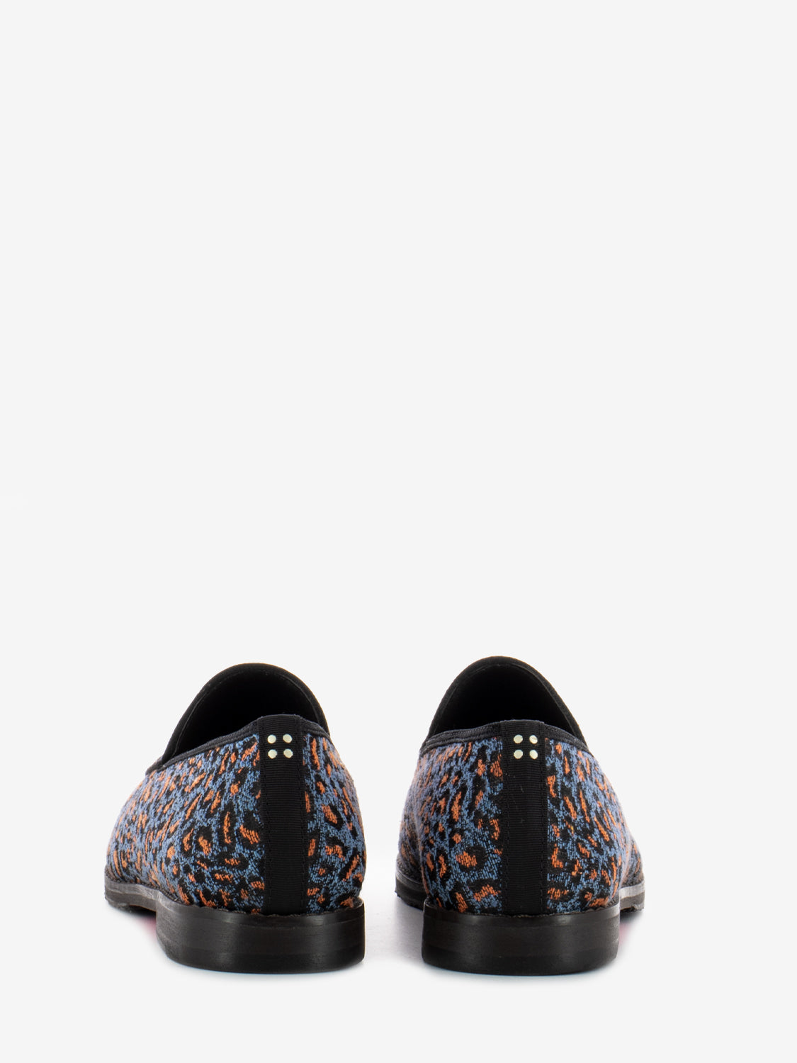 Arcilia moccasins light blue / orange