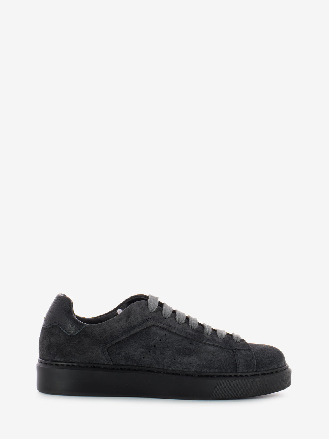 Anthracite suede sneakers