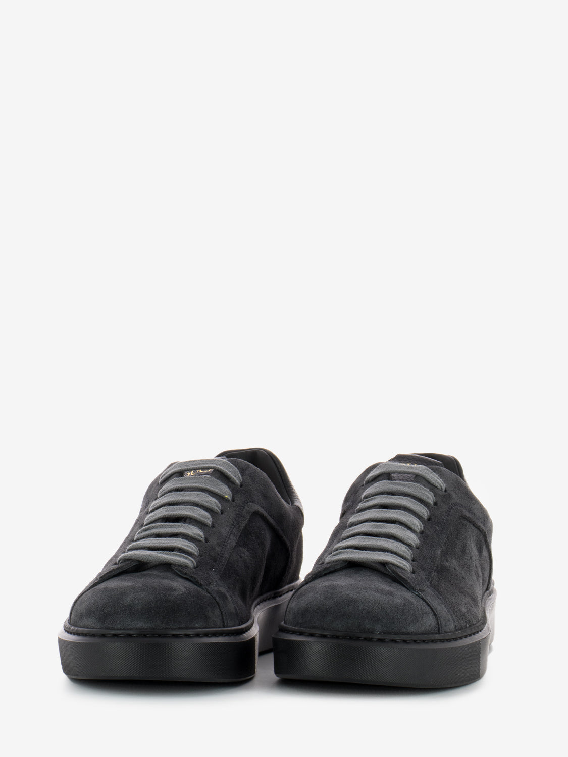 Anthracite suede sneakers