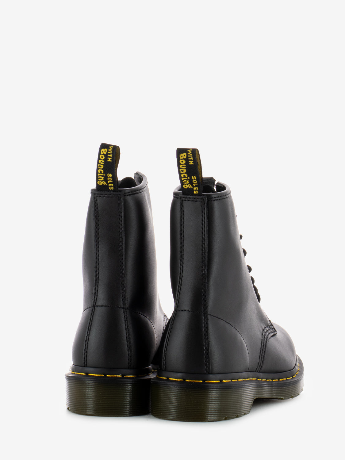 Anfibi 1460 neri in nappa
