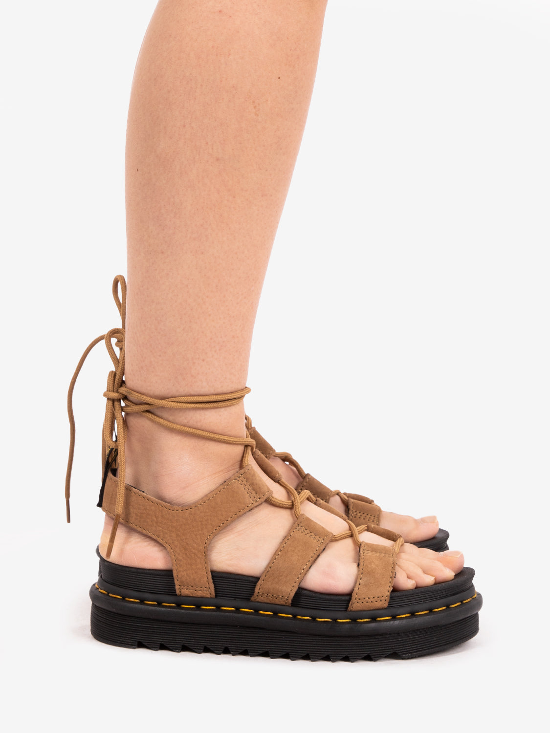 Nartilla Savannah tan tumbled sandals