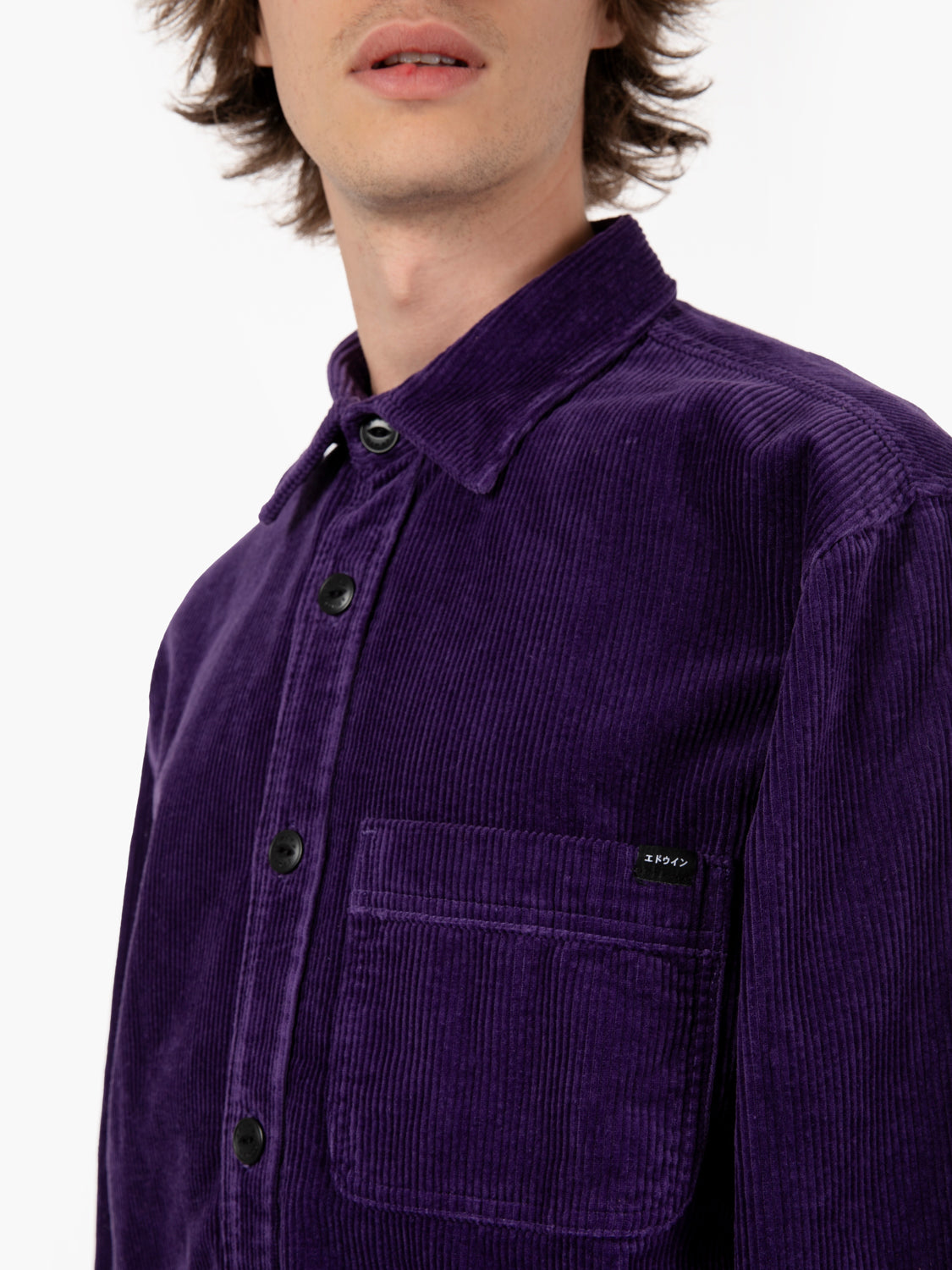 Camicia Ander ls parachute purple