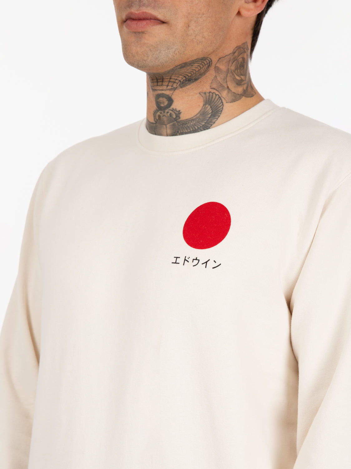 Felpa Japanese Sun whisper white