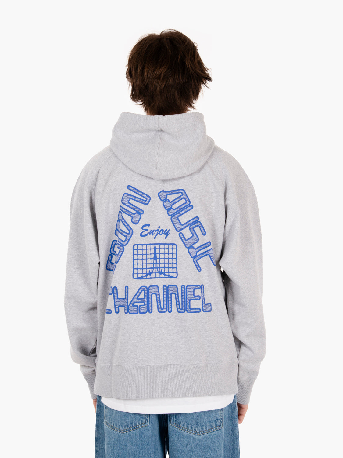 Hoodie "Music channel" sweat grey