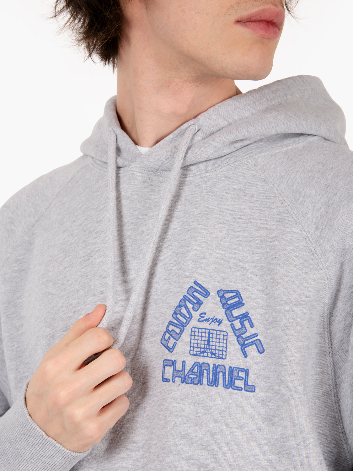 Hoodie "Music channel" sweat grey