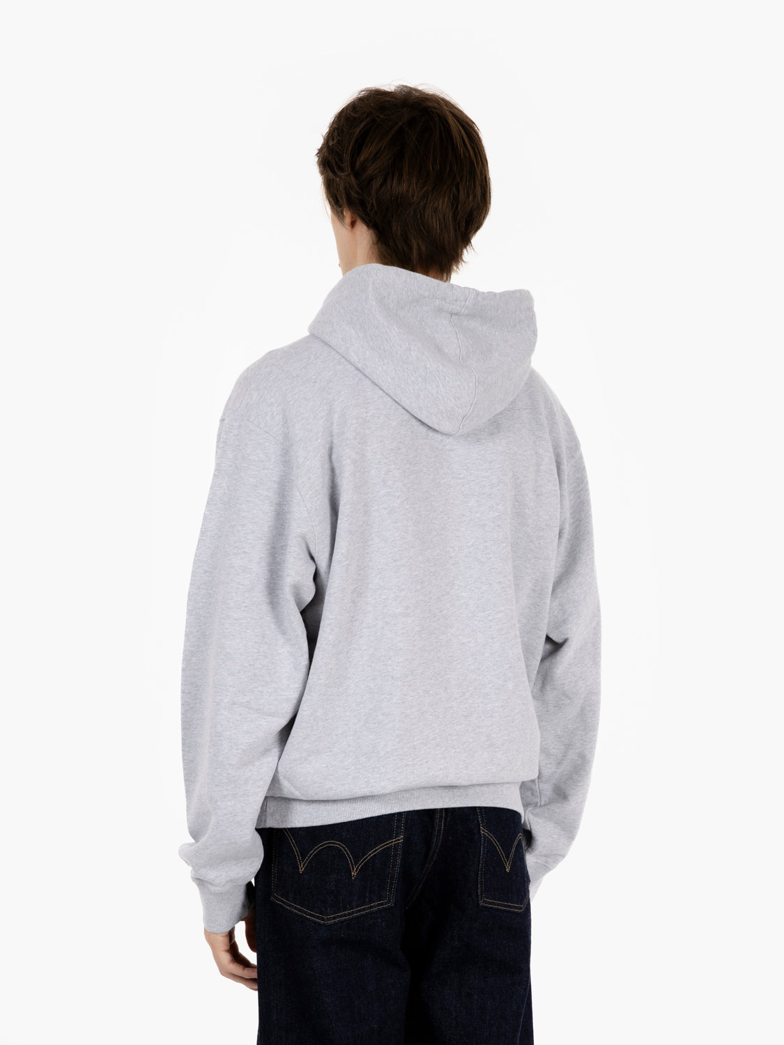 Hoody Sunset On Fuji san hoodie sweat grey marl