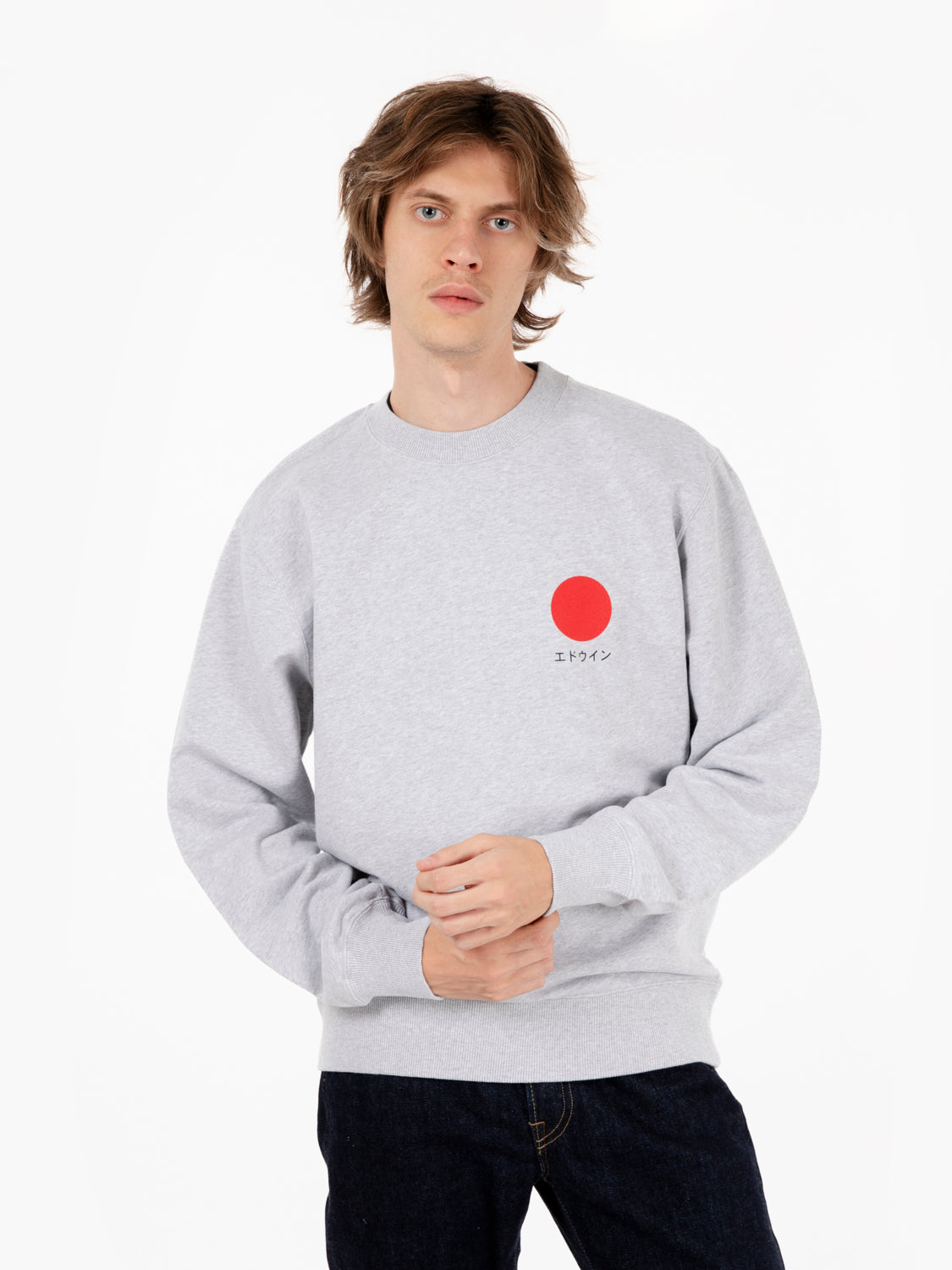 Japanese Sun Sweat Grey Marl