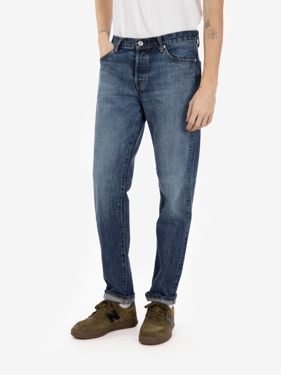 Jeans Premium Regular tapered japan dark used