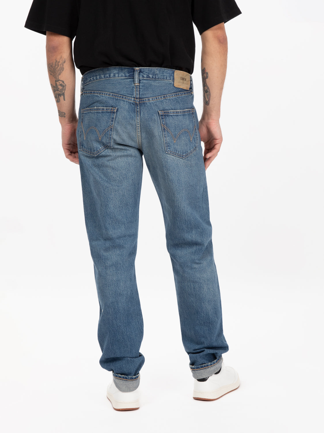Jeans regular tapered blue light used