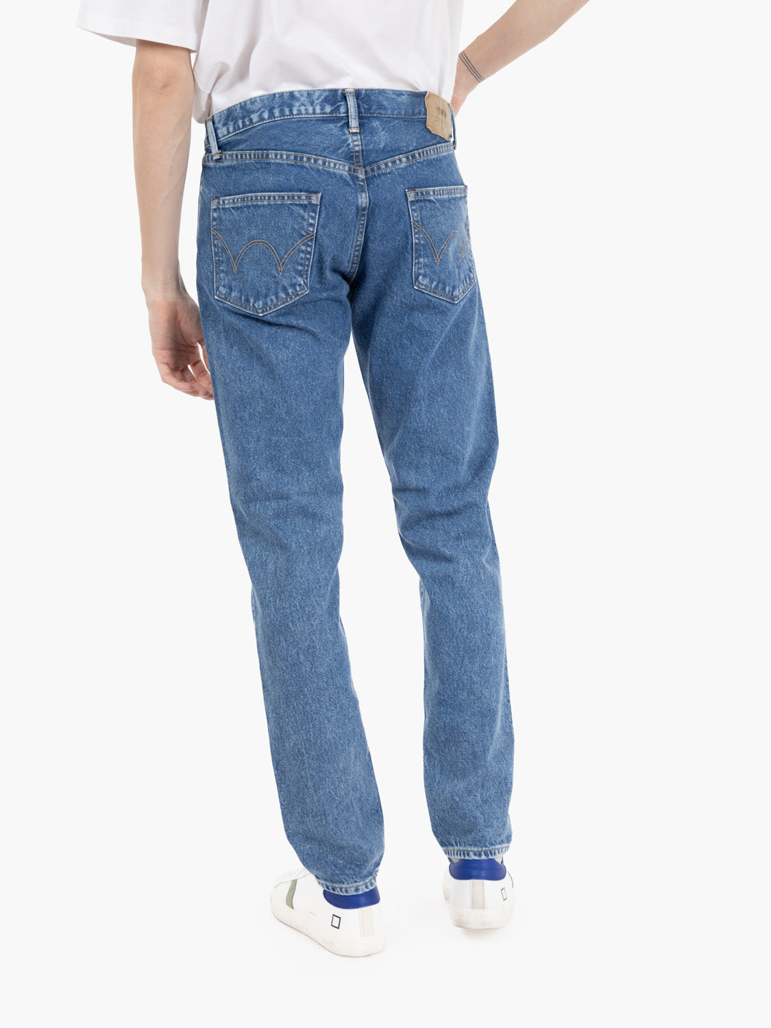 Jeans regular tapered japan mid light used
