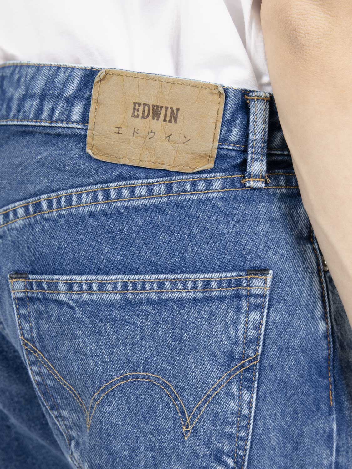 Jeans regular tapered japan mid light used