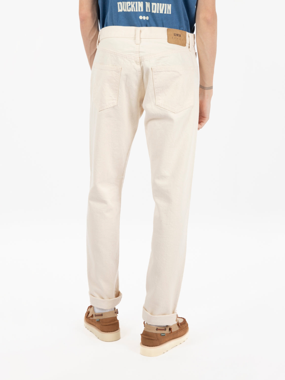 Jeans regular tapered natural rinsed