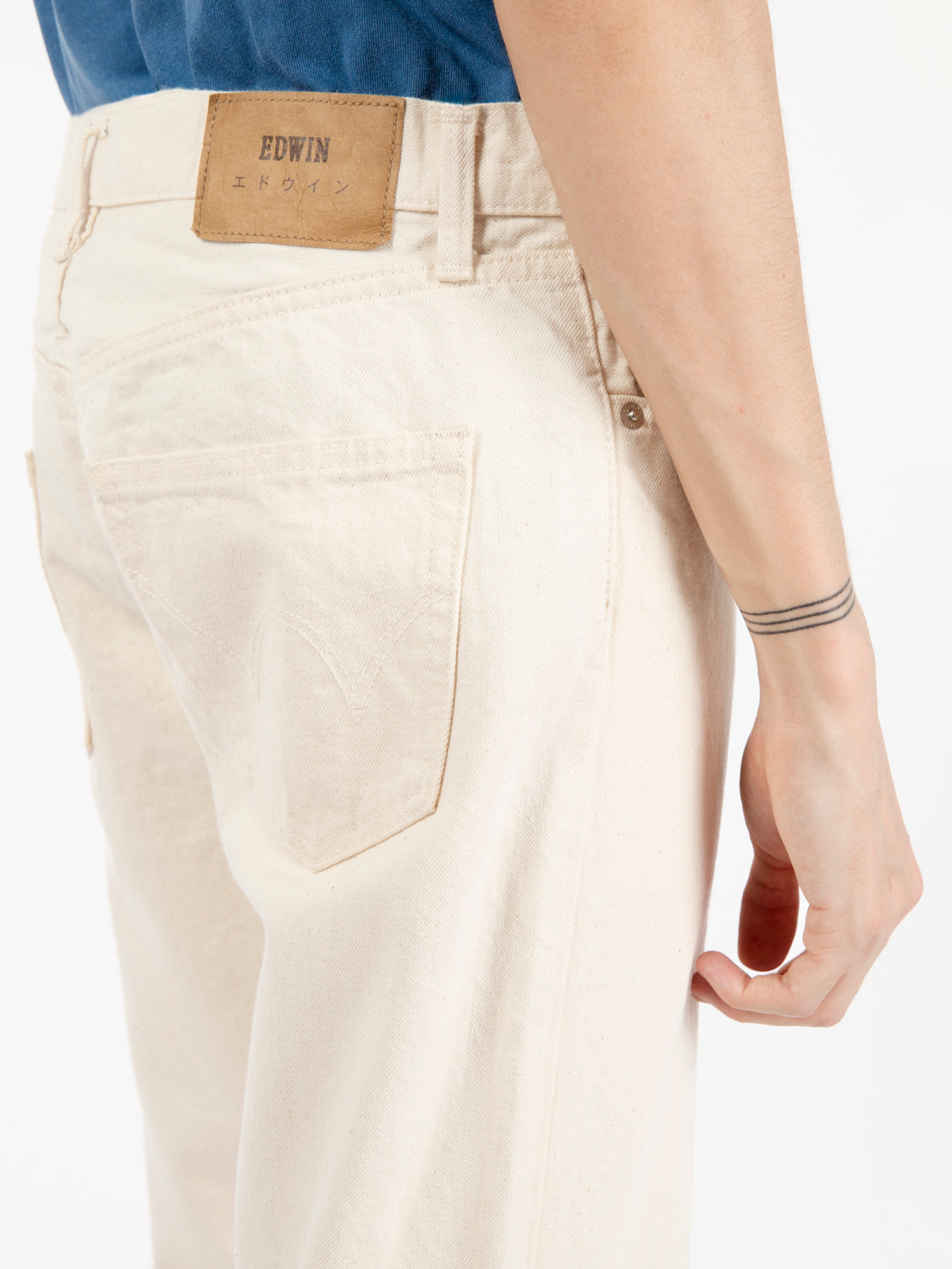 Jeans regular tapered natural rinsed