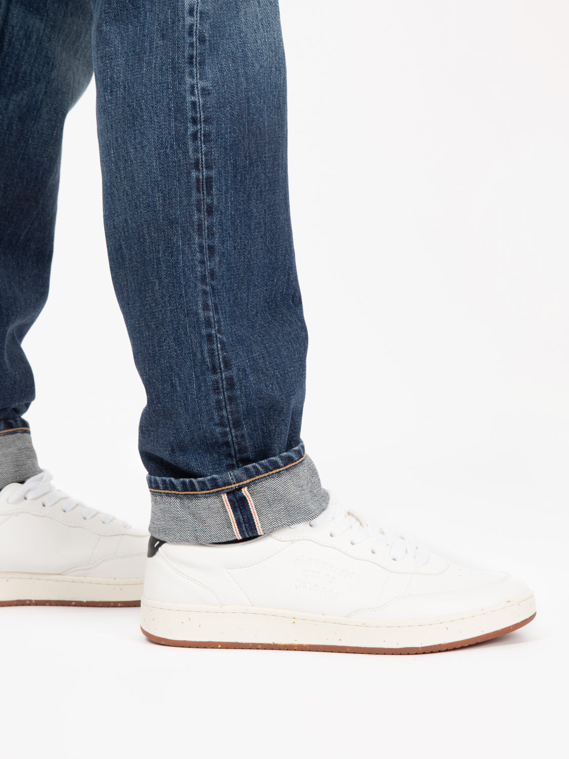 Jeans regular tapered blue - dark used