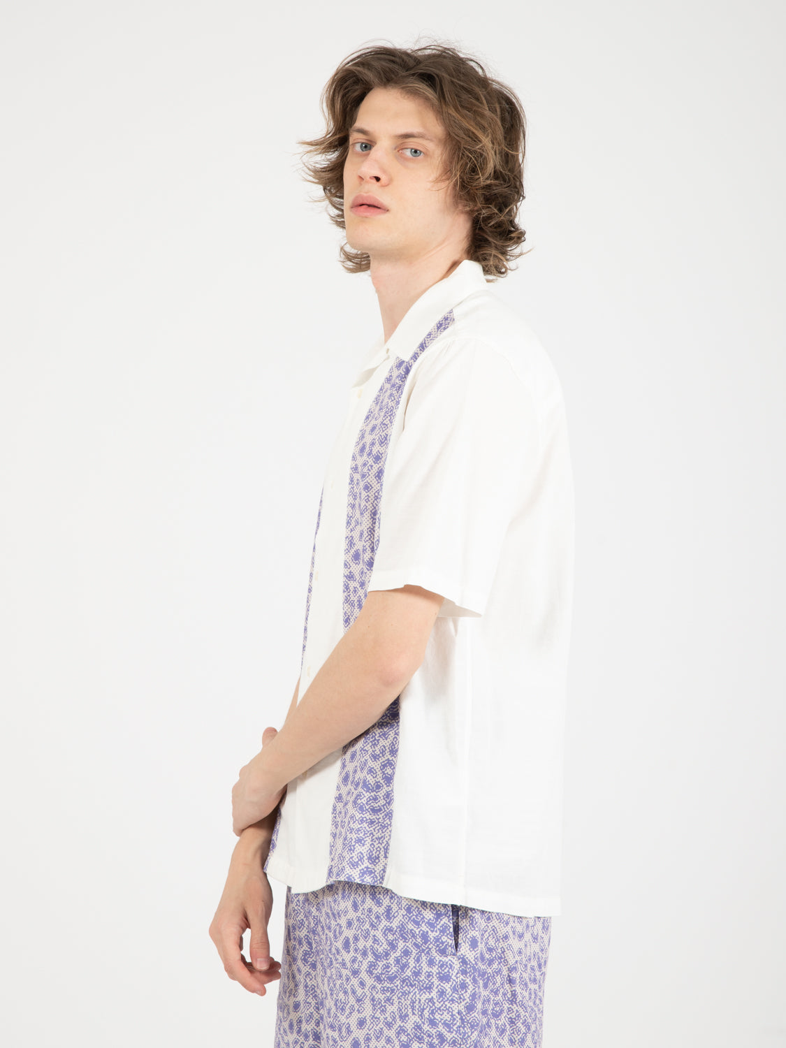 Leo shirt Whisper white