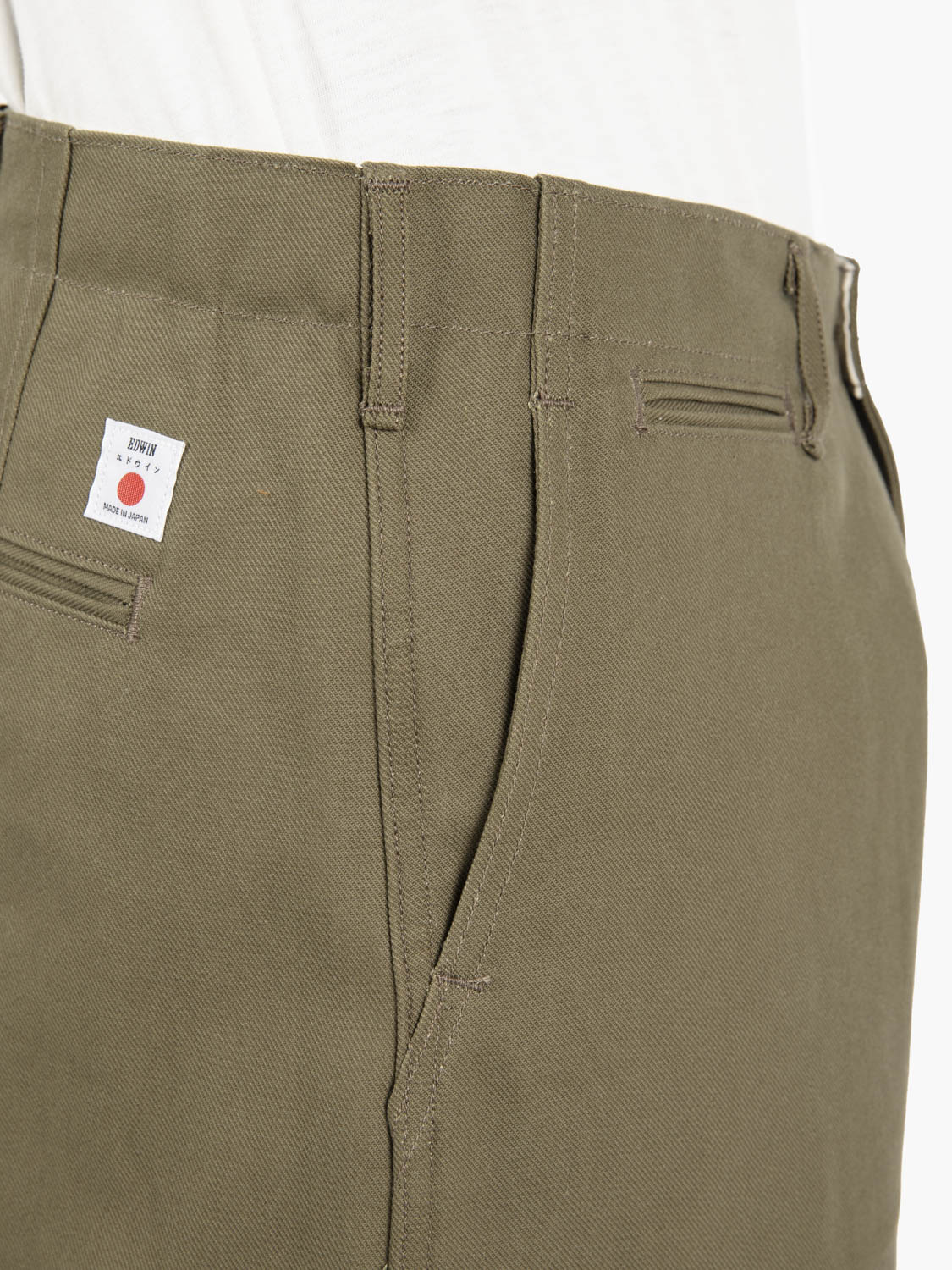 Pantaloni wide japan olive