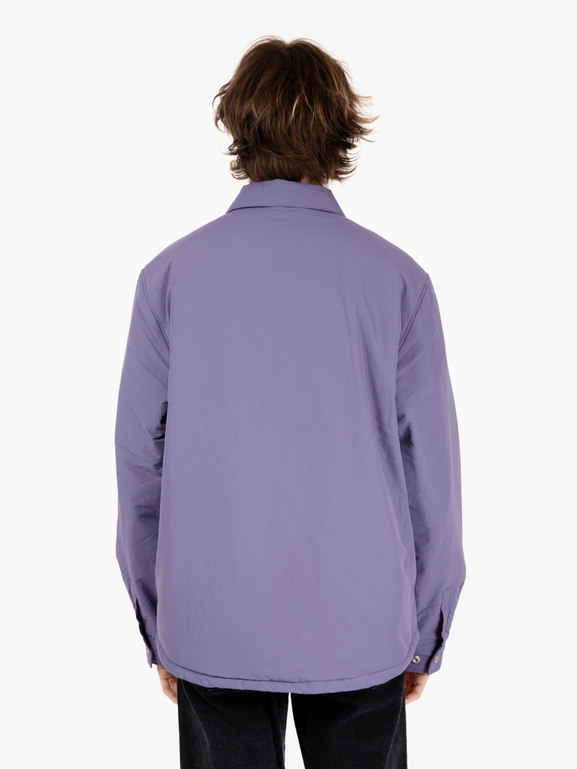 Sphere padded overshirt viola