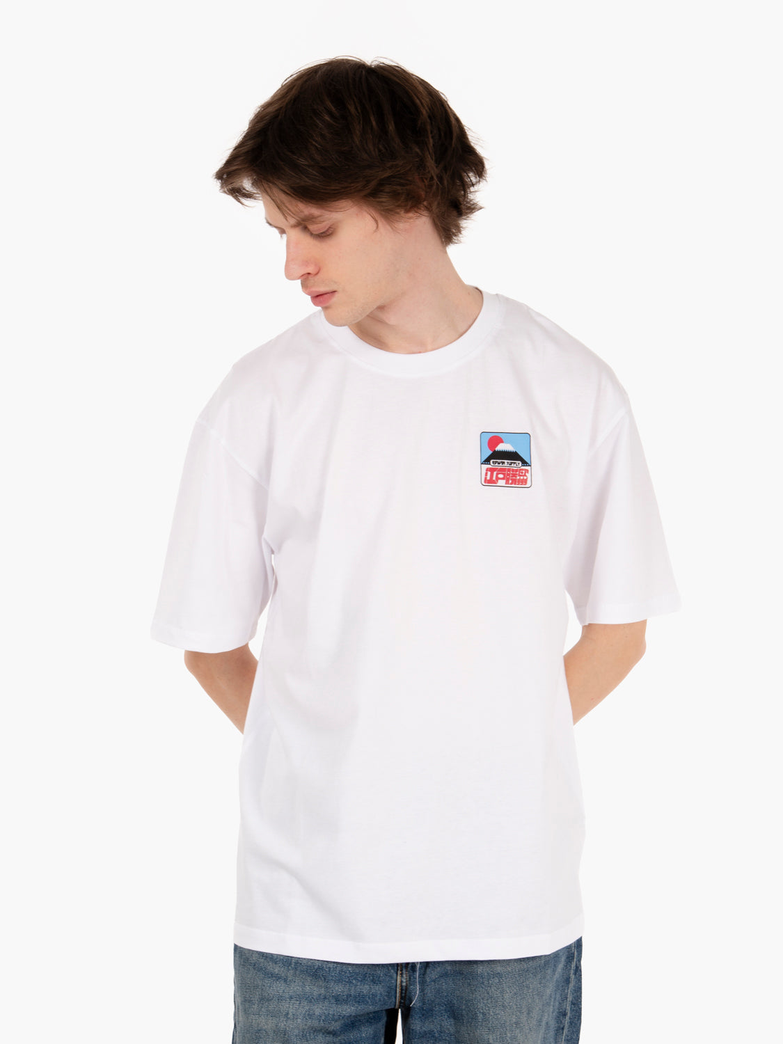 SS t-shirt Sunset on Fuji white