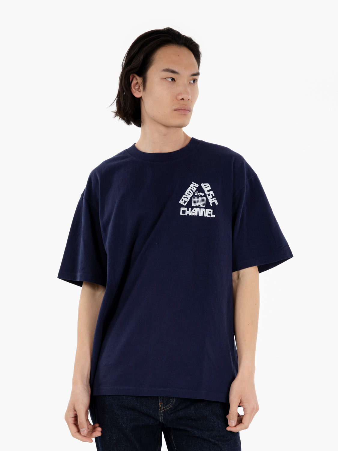 T-shirt Edwin Music Channel maritime blue