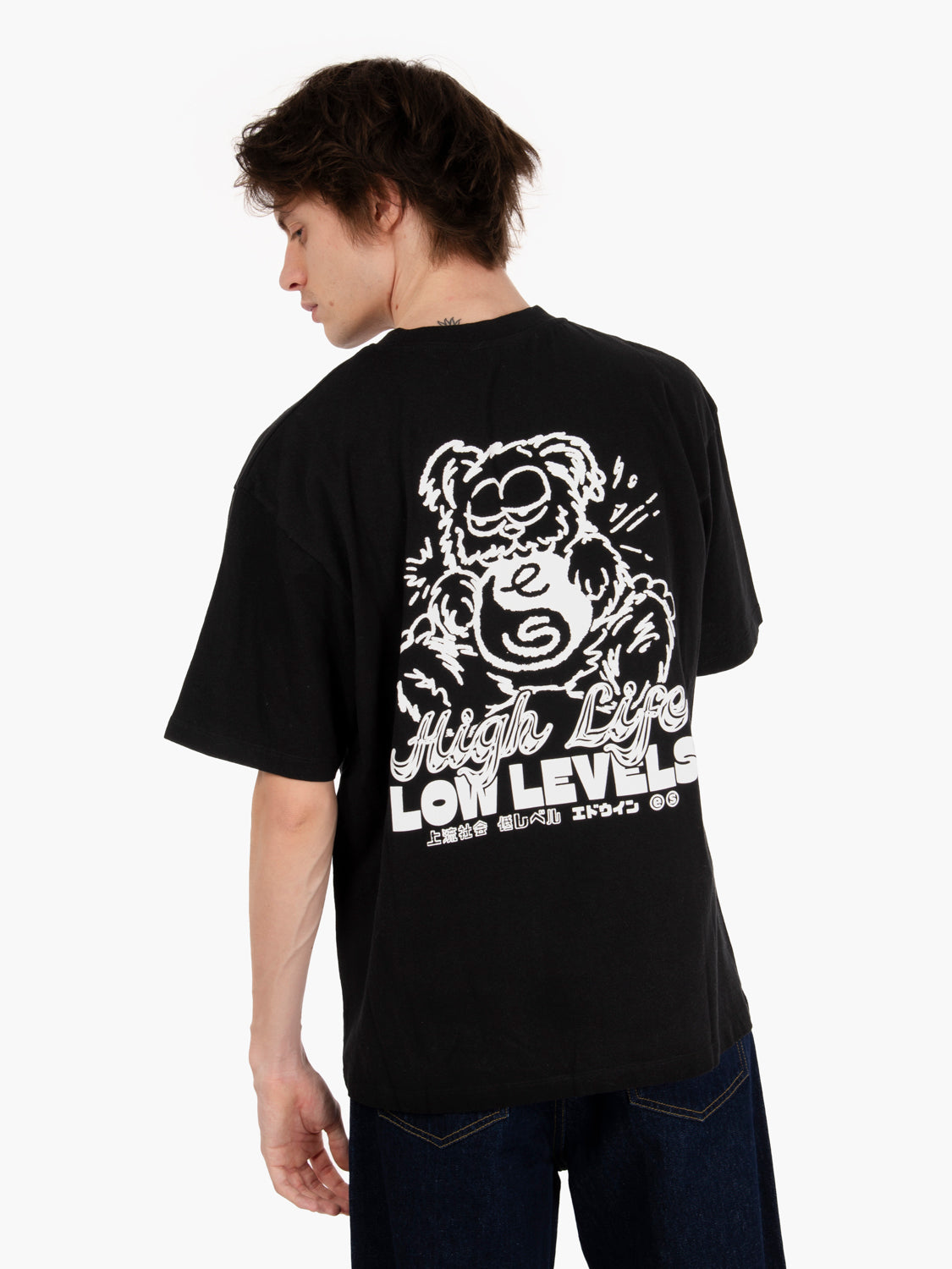 T-shirt "High bear" black