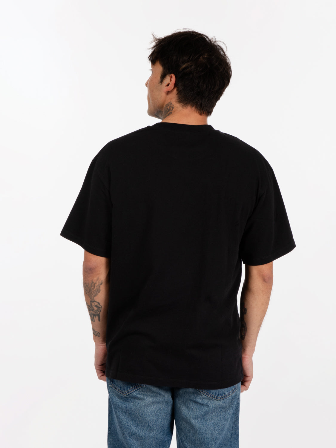 T-Shirt Katakana Embroidery black