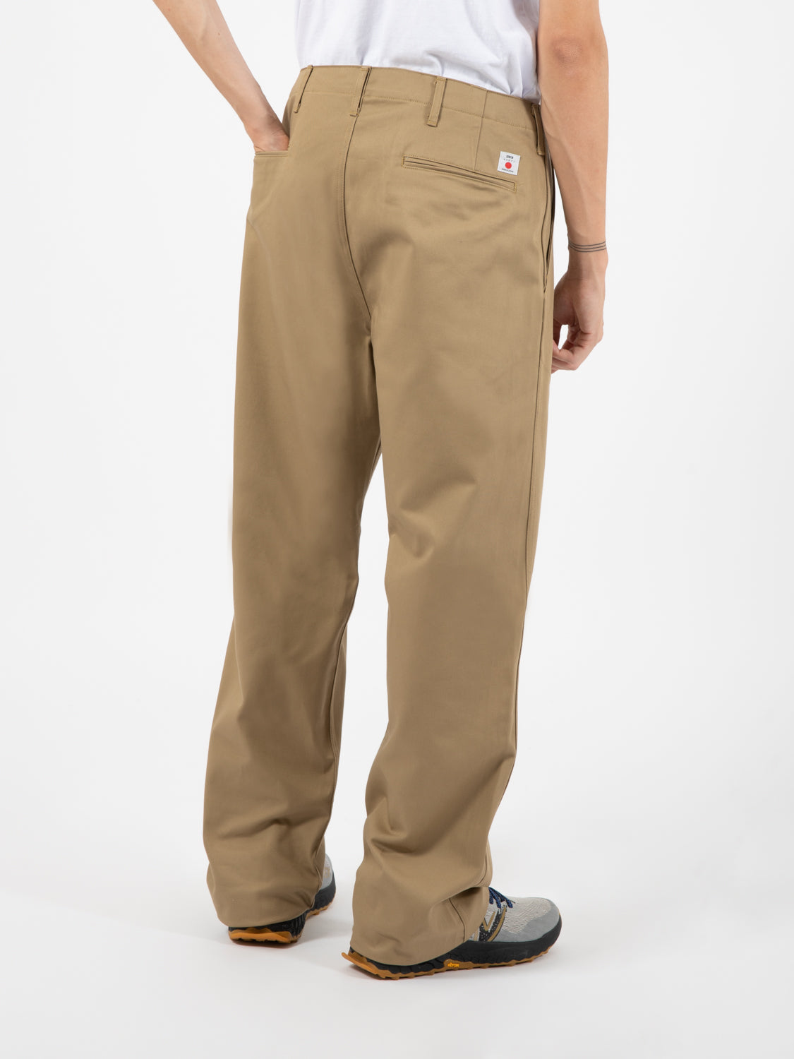 Wide trousers natural