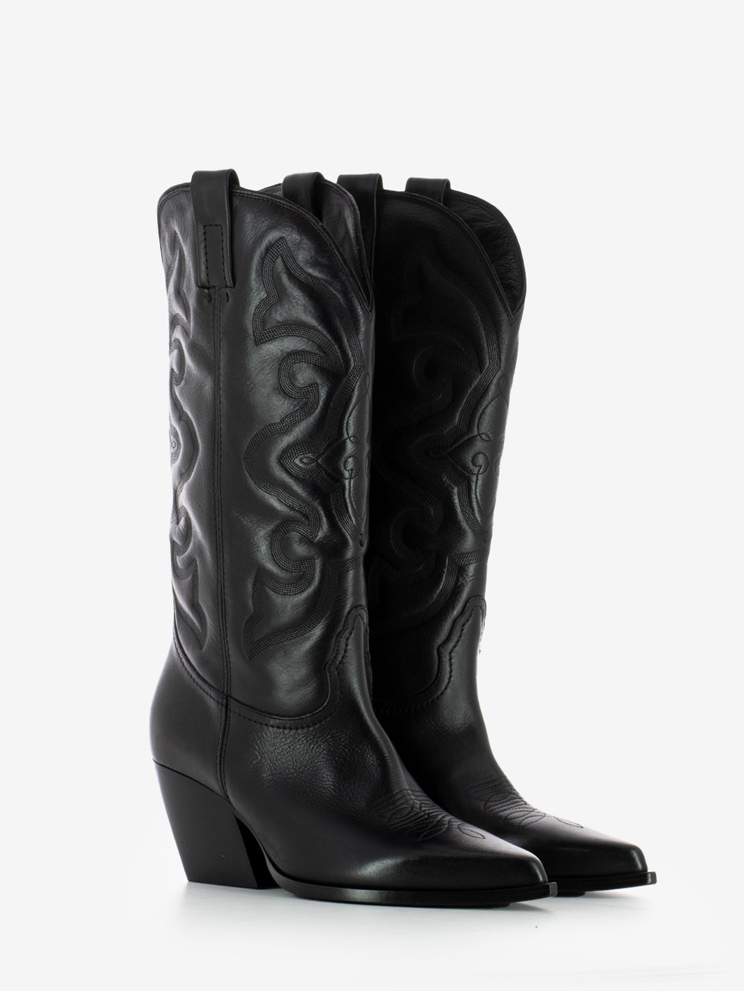 Black Texan Sax Blues Boots