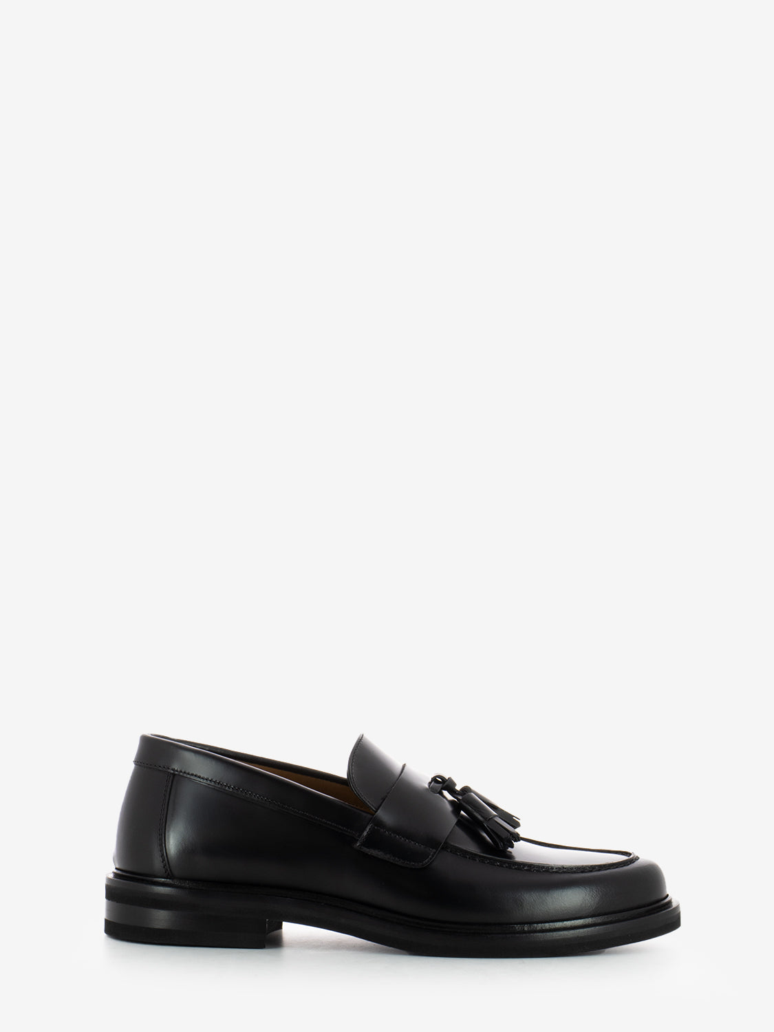 Penny Band Tassel Loafers Black
