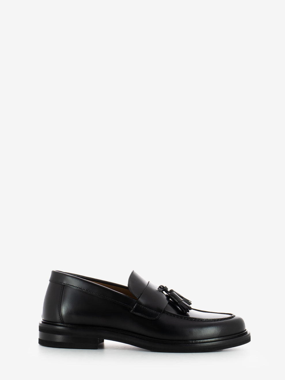Penny Band Tassel Loafers Black