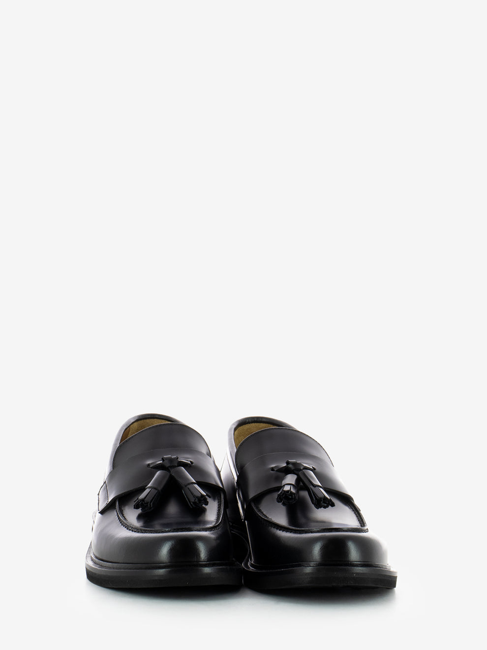 Penny Band Tassel Loafers Black