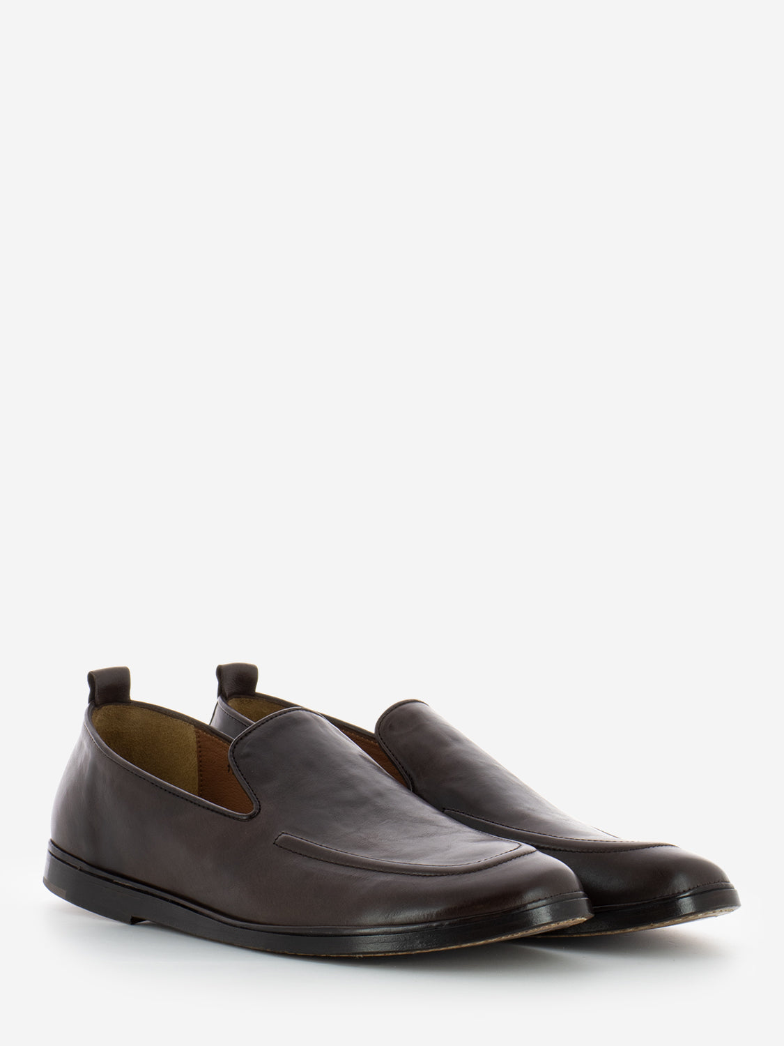 Mocassini slipper Garda testa di moro