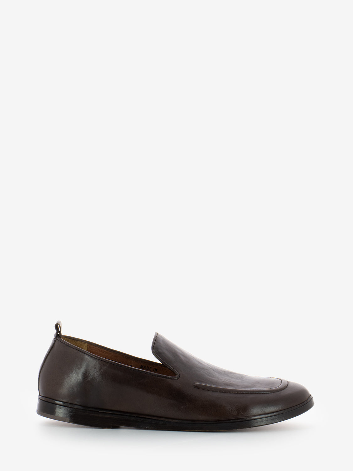 Mocassini slipper Garda testa di moro